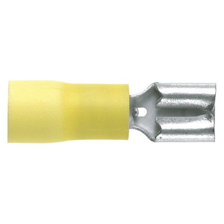 Wire Disconnect, Yellow, Vinyl, PK50