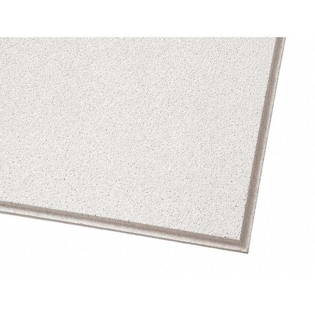 Dune Ceiling Tile, 24 in W x 24 in L, Angled Tegular, 15/16 in Grid Size, 12 PK