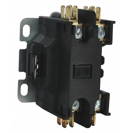 Definite Purpose Magnetic Contactor, 208V-240V AC, 1 P, Non-Reversing, 1 Phase, Screw