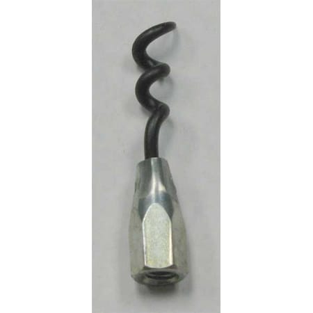 Packing Extractor Tip, Corkscrew, 2 In. L