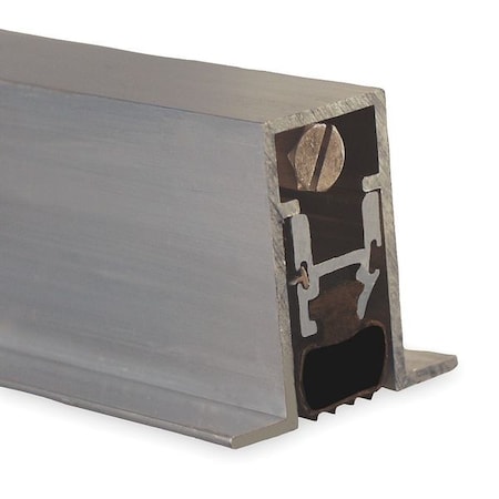 Automatic Door Bottom,36 In,Aluminum