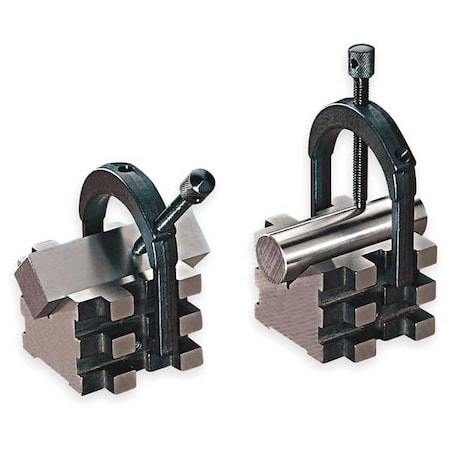 V-Blocks,Matched Pair w/Clamps,2 In