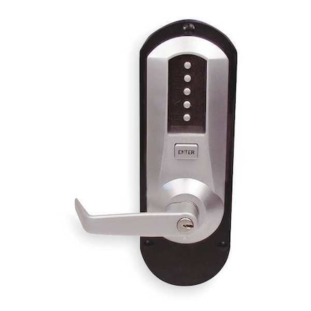 Push Button Exit Trim,Key Override,Left