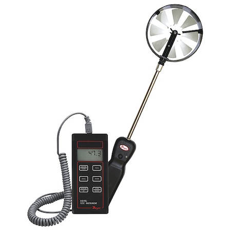 100 mm vane thermo-anemometer test instrument
