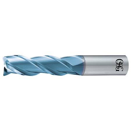 Corner Radius End Mill, 0.5 in, Carbide