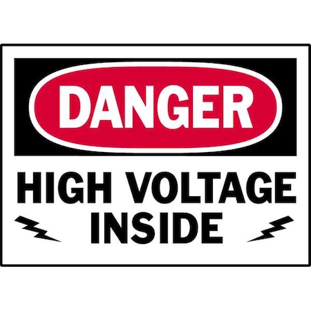 Equipment Label,5 In. W,PK5, 86196