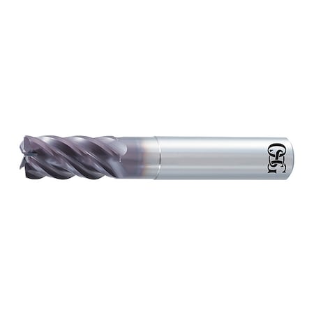 Corner Radius End Mill, 0.5 in, Carbide
