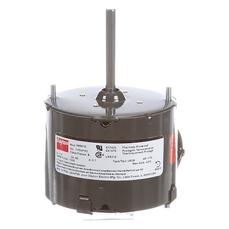 HVAC Motor,1/70 HP,1550 rpm,115V,3.3