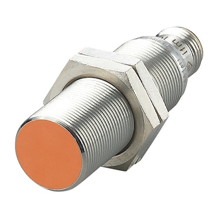 Cylindrical, Inductive Proximity Sensor, 18 mm Dia., Brass, M12, 3 Wires, Shielded