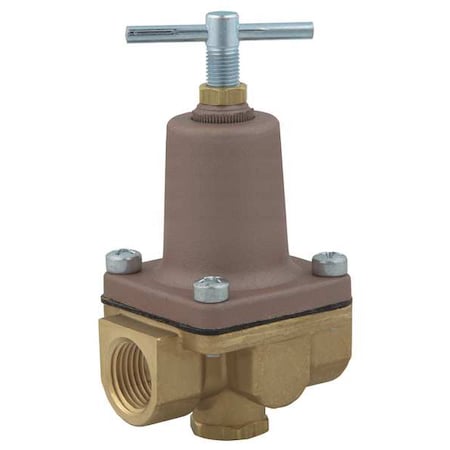 Pressure Regulator,1/4 In,1 to 25 psi