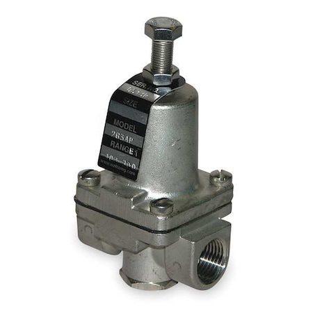 Pressure Regulator,1/2 In,3 to 50 psi