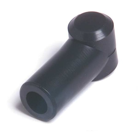 Terminal Protector, Plug-In, PVC, Black, PK5
