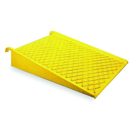 Spill Pallet Ramp,Yellow,1500 lb.
