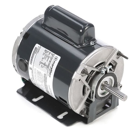 Fan and Blower Motor, Capacitor-Start, 1/4 HP, 115/208-230V AC, 1,725 Nameplate RPM, 48Y Frame