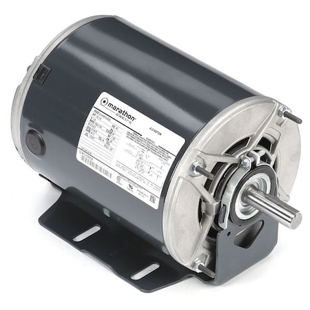 Split-Phase Fan and Blower Motor, 1/2 to 1/6 HP, 56 Frame, 115V AC Voltage