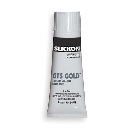 Pipe Thread Sealant 3 fl oz, Tube, Yellow, Paste