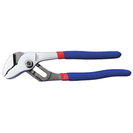 7 in Curved Jaw Tongue and Groove Plier, Serrated