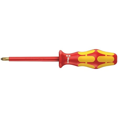 Insulated Pozidriv Screwdriver PZ2 Round