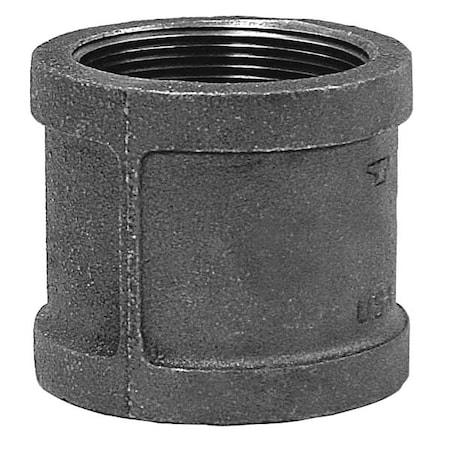 Coupling Coupling, 1-1/2" Pipe, FNPT, Malleable Iron, Class 150
