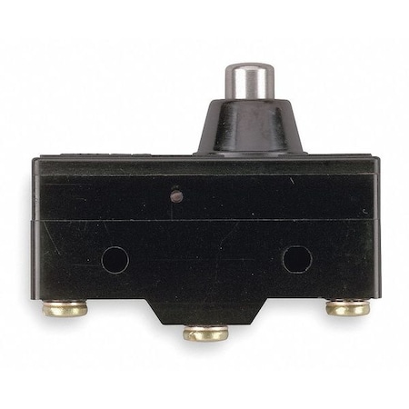 Snap Action Switch, Plunger, Short Actuator, SPDT, 15 A at 480 V AC Contact Rating