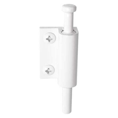 White, Diecast, Sliding Patio Door Lock (Single Pack)