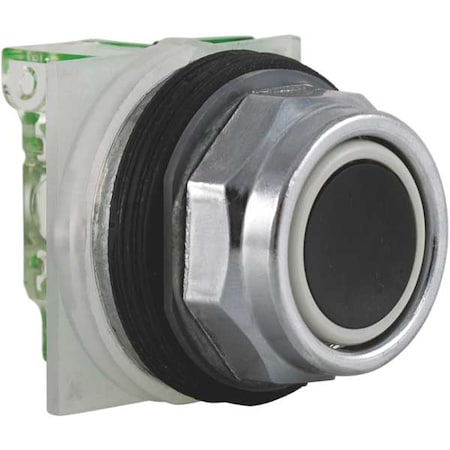 Push Button Operator, 30 mm, 1NC, Black