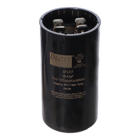 Motor Start Capacitor, Round