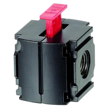 Lockout Valve,1 In,471 CFM,250 PSI