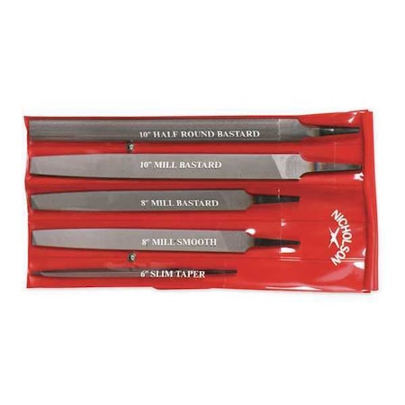 5 Piece 6", 8"& 10" General Purpose File Set