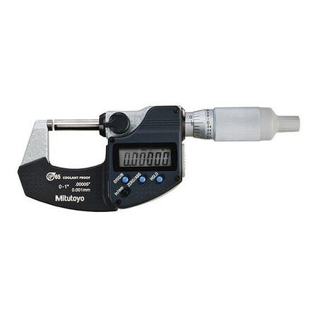 Micrometer, 0.00005"/0.001mm Resolution