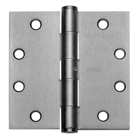 Door and Butt Hinge, Steel, Full Mortise Mounting, 1 3/4 in Leaf W x 4 in Leaf H, Prime Coat