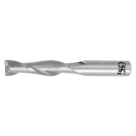 Square End Mill,76mm L,8.00mm dia.
