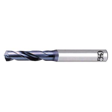 Screw Machine Drill Bit, 1.05 mm Size, 130  Degrees Point Angle, Powdered Metal, V Finish