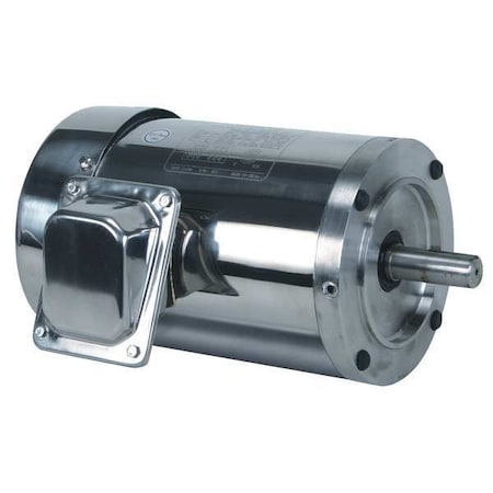 Washdown Motor,3 Ph,TEFC,2 HP,1750 rpm