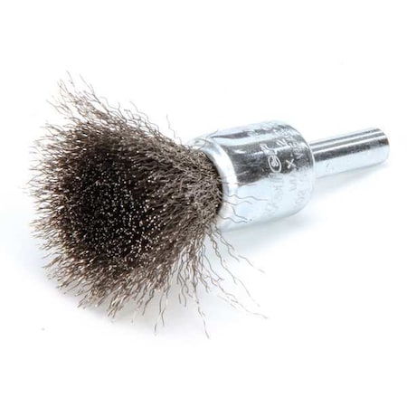 Crimped Wire End Wire Brush, Stainlesss Steel