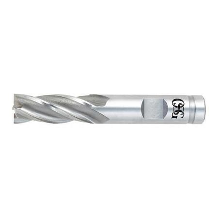 Square End Mill,4.500" L,1.000" dia.