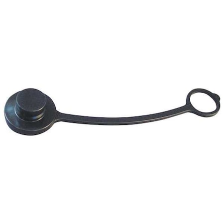 Dust Plug,1/4",Push On,Vinyl