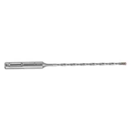2-Cutter Hammer Drill Bit 5/32" x 6.000"L, SDS Plus, 5PK