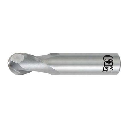 Ball End Mill,51.00mm L,4.00mm Shank dia