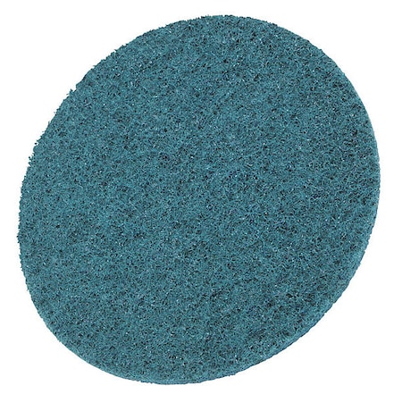 Hook-and-Loop Surface Conditioning Disc, 6" Dia, No Hole, Aluminum Oxide, Not Applicable Grit