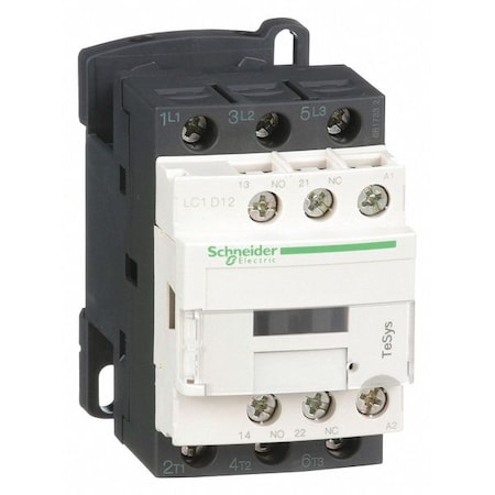 IEC Magnetic Contactor, 1NC/1NO, 24V AC, 3 P, Non-Reversing, Screw Clamp