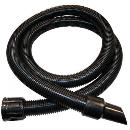 Vacuum Hose,9 ft L,Black,Plastic