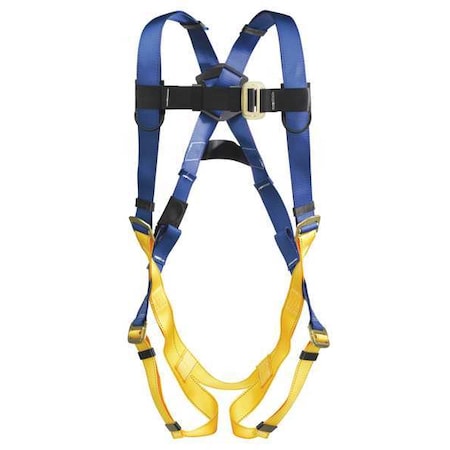 H410000 Full Body Harness, Universal, Mating Chest/ Mating Leg Straps