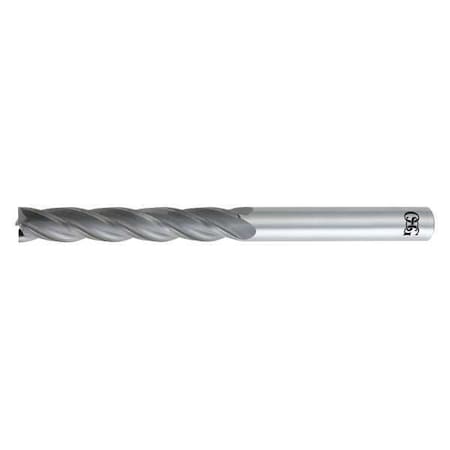 Square End Mill,6.000" L,0.250" dia.