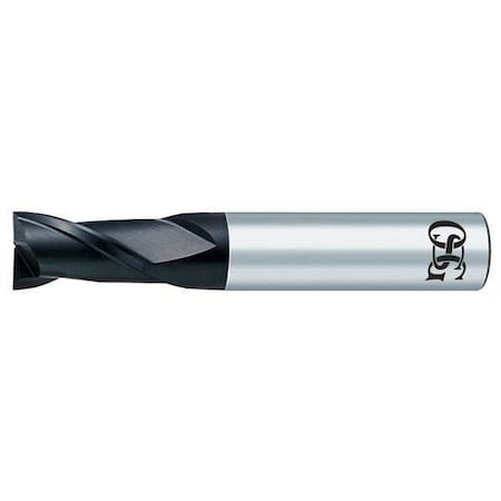 Square End Mill,2.000" L,0.125" dia.