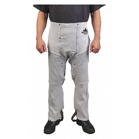 Leather Welding Chaps 38 Long