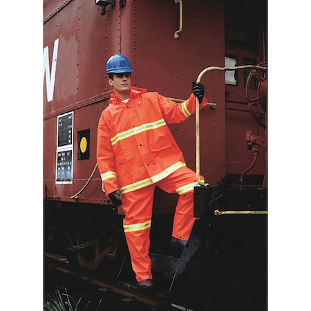 Luminator .35Mm Pvc Poly Suit 3 Pc,5XL, PVC/Polyester, 5XL