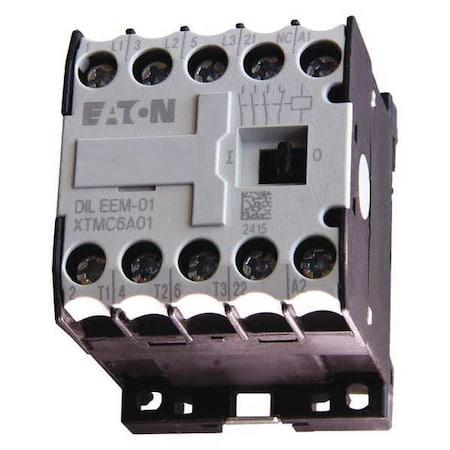 IEC Miniature Magnetic Contactor, 1NC, 24V DC, 3 P, Non-Reversing, Screw