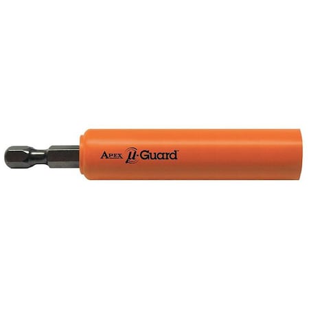 Covered Bit Holder,1/4",3/8",2-5/8"
