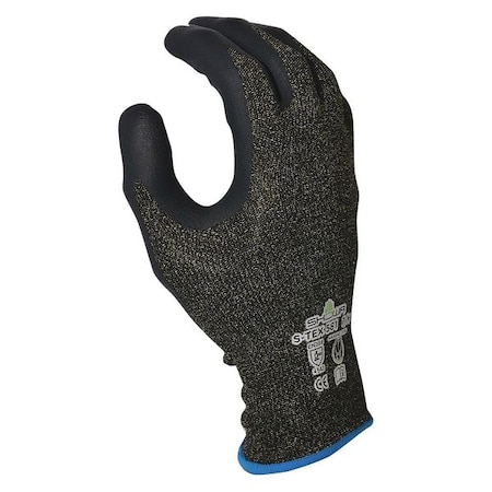 Cut Resistant Coated Gloves, Cut Level A5 ,Dipped ,Foam Nitrile ,Smooth ,XL 1 PR